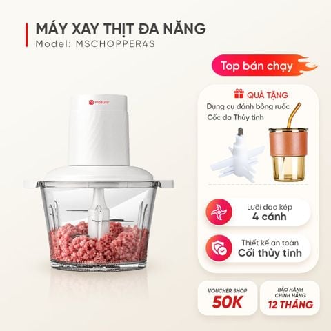 Máy Xay Thịt Đa Năng MSCHOPPER4S – Công Suất 300W | Dung tích 1.8L