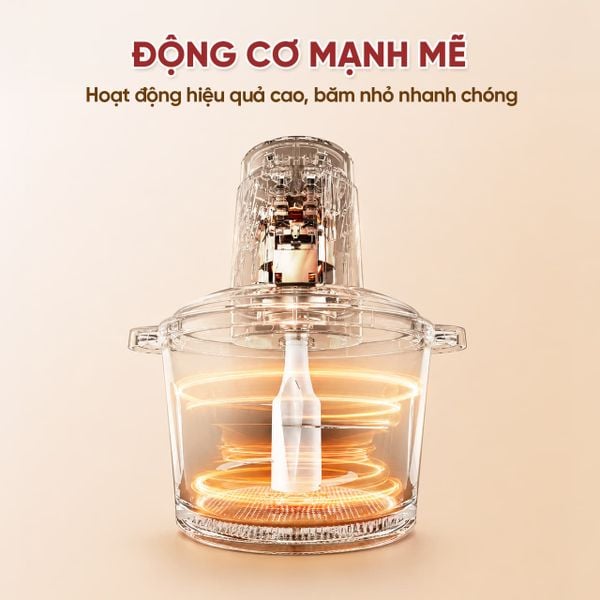 Máy Xay Thịt Đa Năng MSCHOPPER4S – Công Suất 300W | Dung tích 1.8L
