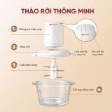 Máy Xay Thịt Đa Năng MSCHOPPER4S – Công Suất 300W | Dung tích 1.8L