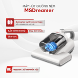 [HÀNG ĐẶT TRƯỚC - GIẢM THÊM 200K] Máy hút bụi giường nệm cầm tay Masuto Dreamer - UV diệt khuẩn, 2 buồng lọc bụi Cyclone Hepa, lực hút mạnh 13000Pa