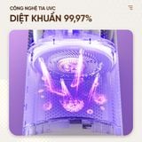 Máy lọc không khí thông minh Masuto PureFlow | Tích hợp 2in1, Công nghệ Laser Sensor, Hệ thống lọc 5 lớp, Diễn tích lọc 64m2
