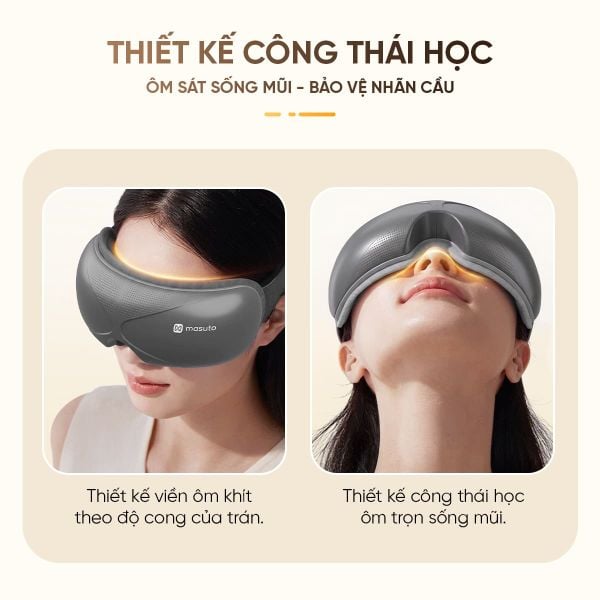 Máy massage mắt Masuto Eyecare 4D - Giải Pháp Thư Giãn Chuẩn Spa Tại Nhà