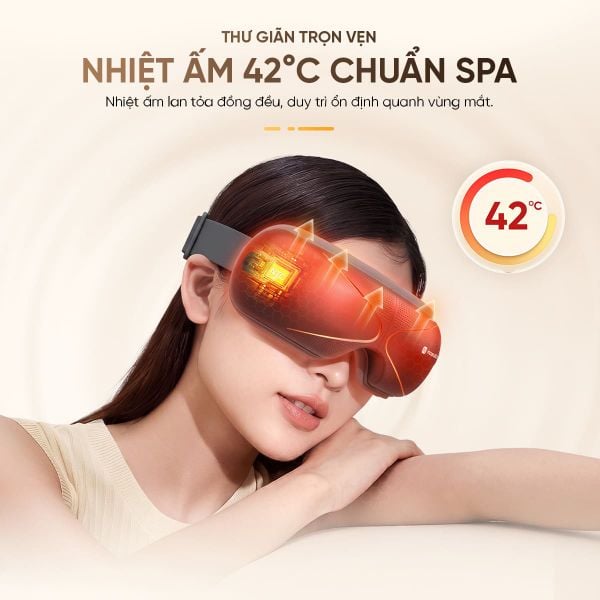 Máy massage mắt Masuto Eyecare 4D - Giải Pháp Thư Giãn Chuẩn Spa Tại Nhà