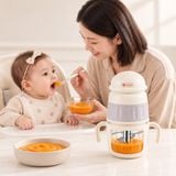 Máy Xay Ăn Dặm Đa Năng MSBABYBLEND Masuto - Cối Thủy Tinh, Lưỡi Dao 8 Cánh Xay Vi Lượng Siêu Mịn