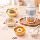 Máy Xay Ăn Dặm Đa Năng MSBABYBLEND Masuto - Cối Thủy Tinh, Lưỡi Dao 8 Cánh Xay Vi Lượng Siêu Mịn
