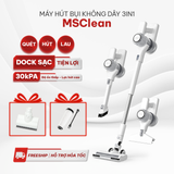 Máy hút bụi quét sàn không dây cầm tay Masuto MSClean