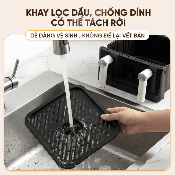 Nồi chiên không dầu Masuto PrimeAir 12L - Công suất 2200W- Chiên nướng không cần trở lật
