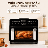 Nồi chiên không dầu Masuto PrimeAir 12L - Công suất 2200W- Chiên nướng không cần trở lật