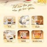 Nồi lẩu hấp đa năng Masuto dung tích 14.5L