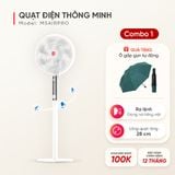 Quạt thông minh Masuto Air Pro cánh lớn 28cm – Điều khiển giọng nói Tiếng Việt, động cơ BLDC tiết kiệm điện