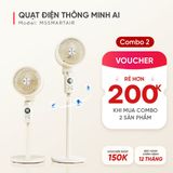Quạt Thông Minh Masuto Smart Air - Điều Khiển Giọng Nói Tiếng Việt