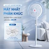Quạt thông minh Masuto Air Pro cánh lớn 28cm – Điều khiển giọng nói Tiếng Việt, động cơ BLDC tiết kiệm điện