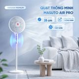 Quạt thông minh Masuto Air Pro cánh lớn 28cm – Điều khiển giọng nói Tiếng Việt, động cơ BLDC tiết kiệm điện