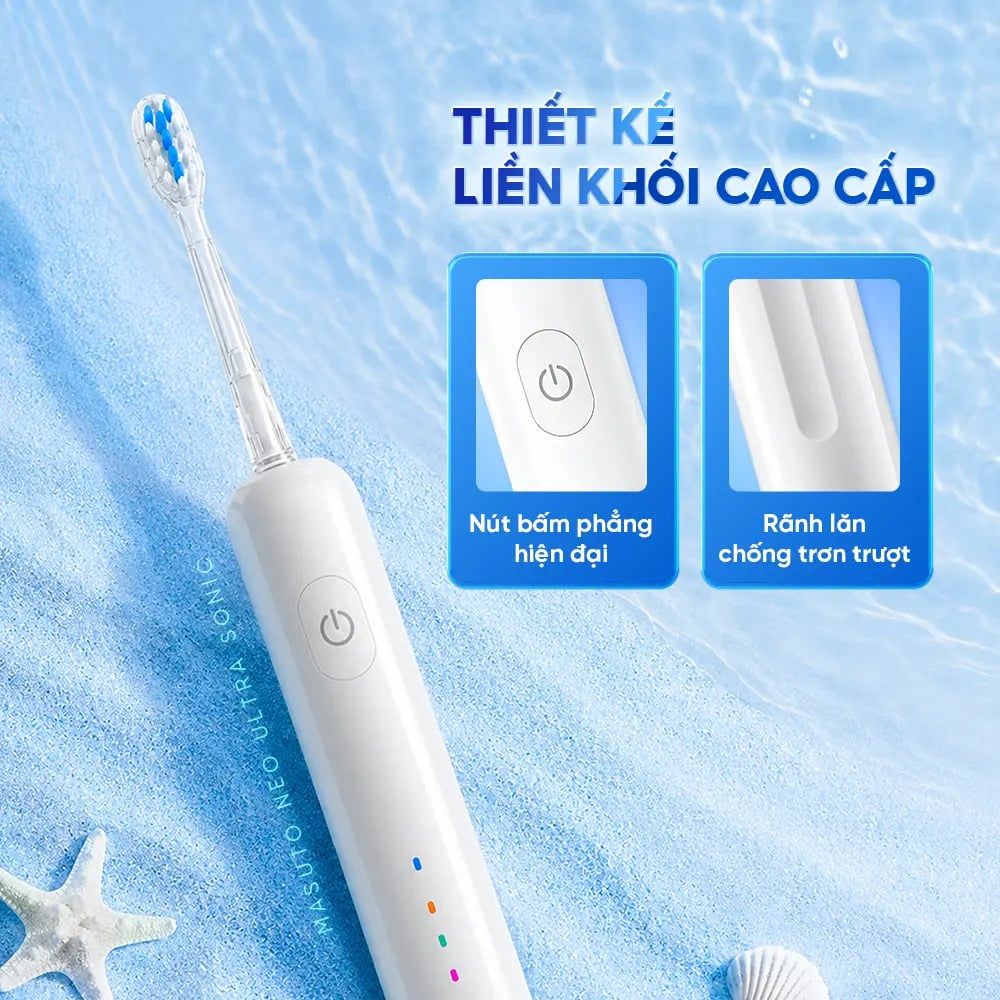 Masuto Ra Mắt "Siêu Phẩm" Bàn Chải Điện Tác Động Kép Neo Ultrasonic