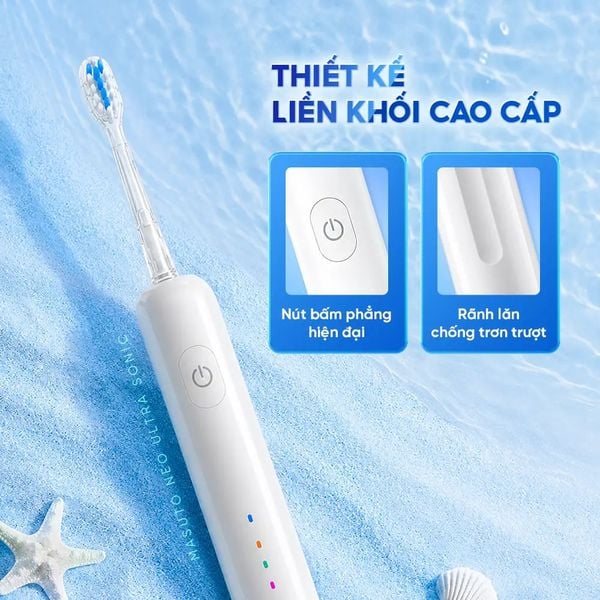 Bàn Chải Điện Tác Động Kép Masuto Neo UltraSonic