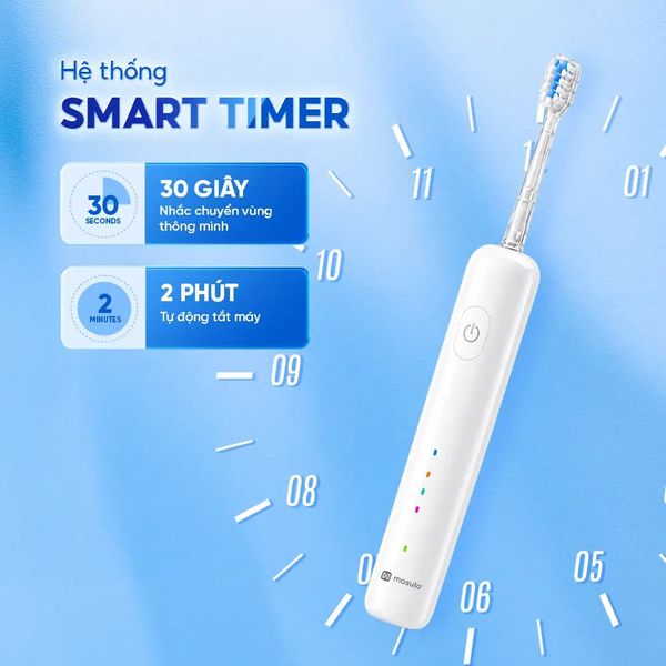 Bàn Chải Điện Tác Động Kép Masuto Neo UltraSonic
