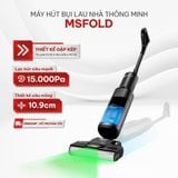 Máy hút bụi lau nhà không dây cầm tay Masuto FlexiFold | Lực hút siêu mạnh 15.000Pa, Tay gập linh hoạt 90°, Tự vệ sinh 1 chạm