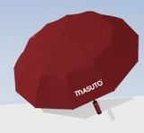 Ô dù gấp gọn đi mưa, che nắng chống tia UV kèm đèn pin tiện lợi