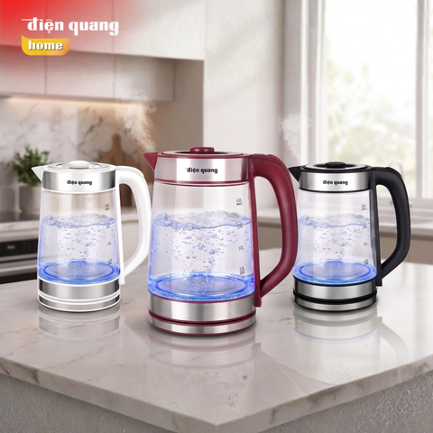 Ấm đun nước siêu tốc Điện Quang AD01 1820 (inox 304, 2 Lít)