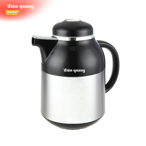 Bình Ủ Trà Điện Quang ĐQ BUT01 (1 lít, màu đen/trắng)