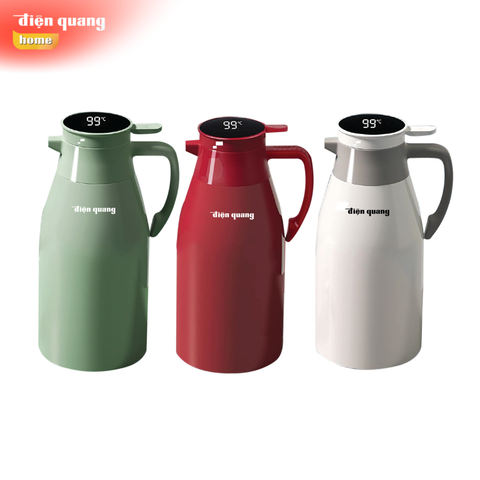 Bình Ủ Điện Quang ĐQ BU01 (hiển thị nhiệt độ, pin CR2032, thân nhựa)