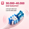 Bàn chải điện Điện Quang ĐQ ET01B (1600mAh, kèm đế sạc)