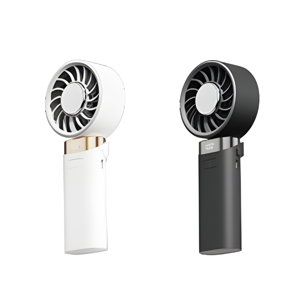 Quạt cầm tay gấp gọn ĐQ FHF01B (3600mAh, Màu Trắng/Đen, Type C)