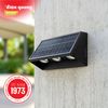 Đèn LED hắt tường NLMT ĐQ ECO SGT02 (đổi màu, 2 chiếu lên xuống, tấm pin tích hợp)