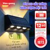 Đèn LED hắt tường NLMT ĐQ ECO SGT02 (đổi màu, 2 chiếu lên xuống, tấm pin tích hợp)