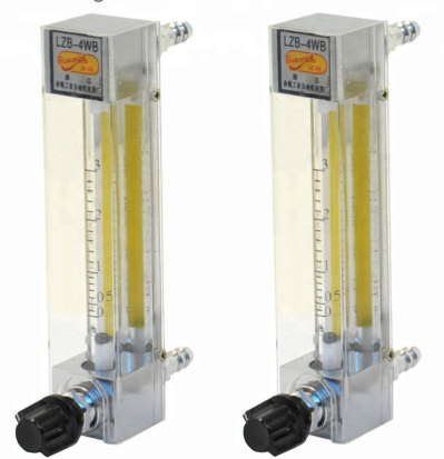 Lưu lượng kế LZB-4WB/6WB/10WB bằng thủy tinh nhỏ gọn, dùng đo lưu lượng nước, lưu lượng khí