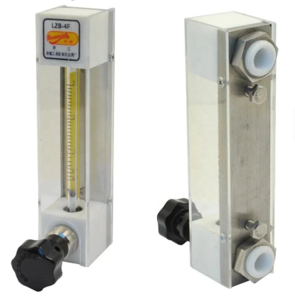 Lưu lượng kế thủy tinh LZB-4F4/6F4/10F4 chống ăn mòn cực tốt