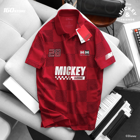 Áo Polo Nam Disney Mickey Grid