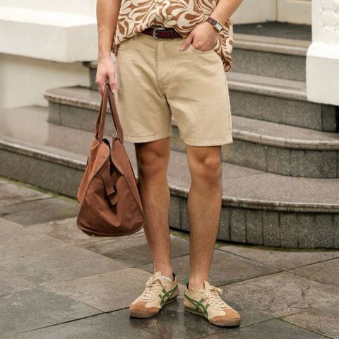 Quần Short Kaki Nam ICONDENIM Settle