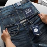 Quần Smart Jeans™ Nam ICONDENIM Printed Org-Blue Smart Fit