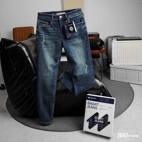 Quần Smart Jeans™ Nam ICONDENIM Printed Org-Blue Smart Fit