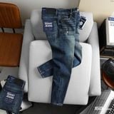 Quần Smart Jeans™ Nam ICONDENIM Printed Org-Blue Smart Fit