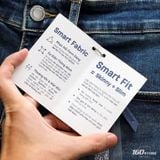 Quần Smart Jeans™ Nam ICONDENIM Printed Org-Blue Smart Fit