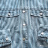 Áo Khoác Denim Nam Stripe Trucker Form Regular