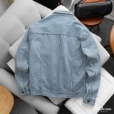 Áo Khoác Denim Nam Stripe Trucker Form Regular