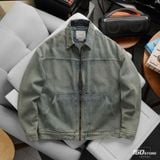 Áo Khoác Nam Denim ICONDENIM Vintage Wash Form Loose