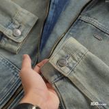 Áo Khoác Nam Denim ICONDENIM Vintage Wash Form Loose