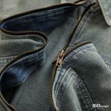 Áo Khoác Nam Denim ICONDENIM Vintage Wash Form Loose