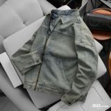 Áo Khoác Nam Denim ICONDENIM Vintage Wash Form Loose