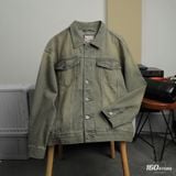 Áo Khoác Jean Nam ICONDENIM Moss Sage Tint Wash Form Loose