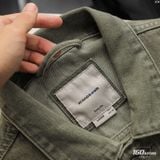 Áo Khoác Jean Nam ICONDENIM Moss Sage Tint Wash Form Loose