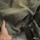 Áo Khoác Jean Nam ICONDENIM Moss Sage Tint Wash Form Loose