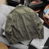 Áo Khoác Jean Nam ICONDENIM Moss Sage Tint Wash Form Loose