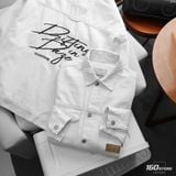Áo Khoác Denim Nam Sọc Thêu Sundaze Rush Form Relax