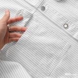 Áo Khoác Denim Nam Sọc Thêu Sundaze Rush Form Relax