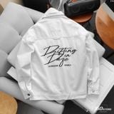 Áo Khoác Denim Nam Sọc Thêu Sundaze Rush Form Relax